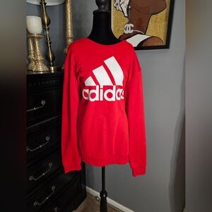 Adidas Red Sweatshirt